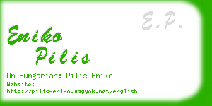 eniko pilis business card